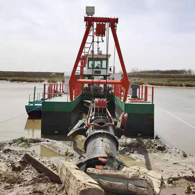 Doppia pompa di sabbia tagliabagno aspiratore con motore diesel 28-1000t peso totale