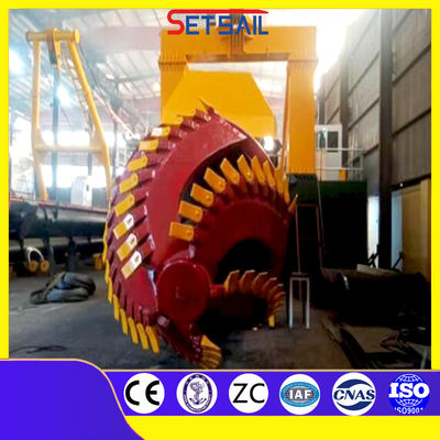 Pagamento completo Distanza di scarico lunga 10 pollici Cutter Suction Dredger con Booster Station
