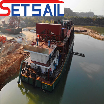 Diverse applicazioni 6000m3 flusso d'acqua 26 pollici Cutter Suction Mud Dredger per la sabbia