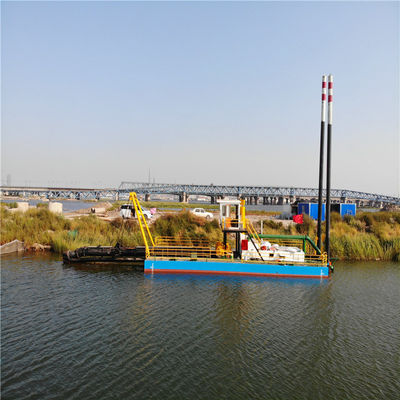Scavatrice di aspirazione da 32 pollici con Cummins Harbour Generator 103kw e flusso d'acqua di 7500m3