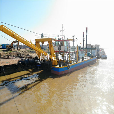 Servizio post-vendita a vita QHCSB-40 24 pollici Cutter Suction Dredging Boat per il dragaggio