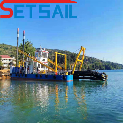 Durabile 26 pollici Cutter Suction Dredger con 450kw Cutter Head Potenza e idrociclone