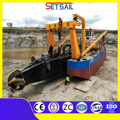 450-600 mm di diametro del tubo di scarico 24 pollici Cutter Suction Dredger per l'estrazione mineraria pesante