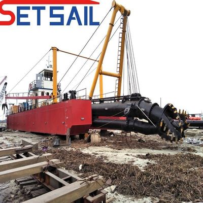 Potente dragaglio a aspirazione da 20 pollici con sondaggio di profondità e motore principale Cumins 1335kw