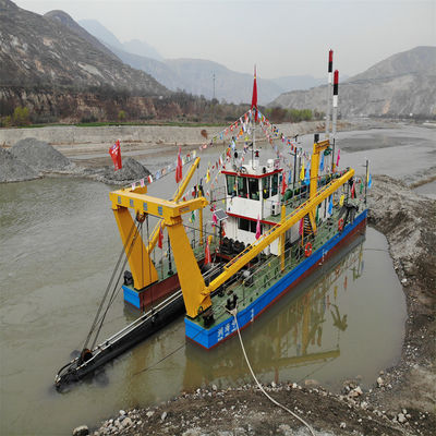 20 Inch River Sand Pump Cutter Dredger a aspirazione a getto con generatore a 50 kW