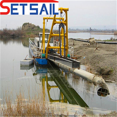 Dredger per il fango ad aspirazione a getto con pompa d'acqua ad alta pressione con potenza del motore principale da 75 kW a 2000 kW