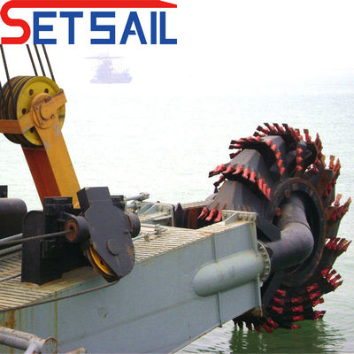 Dredger a ruota con scarico d'acqua da 800 m3 a 2000 m3 con opzioni personalizzabili