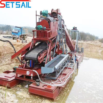 US Chain Bucket River Mining Gold Equipment for Gold Diamond Garanzia di rimborso di 30 giorni