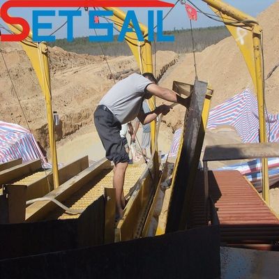 Cummis e Weichai Generator Land Gold Diamond Mining Machinery con paracadute a vibrazione