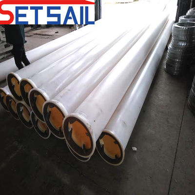 Fattore di sicurezza elevato Tubo in HDPE rotondo per dragaglie di aspirazione a tramite tramoggia nella sabbia fluviale