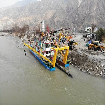 US 100000/Set Dredger idraulico Diesel Enigne su misura con pompa di aspirazione e verga di ancoraggio