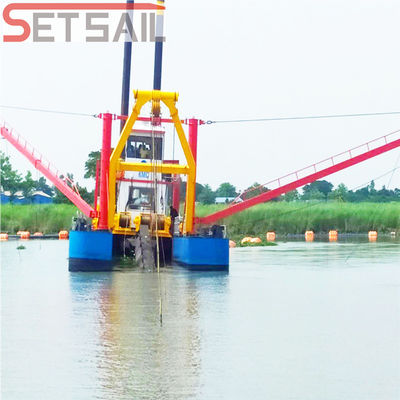 Sistema di controllo Rexroth personalizzato Dredger idraulico a motore Cummins per sabbia fluviale