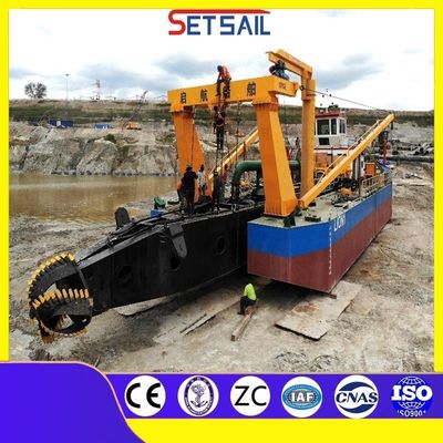 40000 kg Pacchetto Peso lordo Pompa idraulica di sabbia Motore diesel Tagliatore aspiratore dragaglio