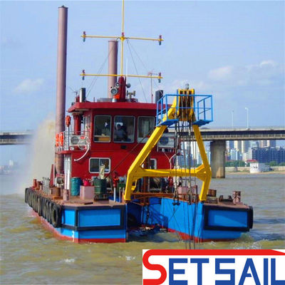 Dredger a aspirazione a taglio da 200 m3/h con capacità e prestazioni di motore diesel idraulico