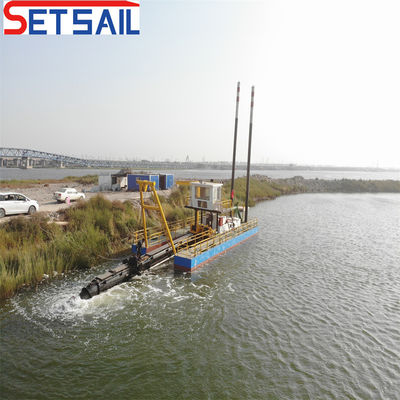 Dredger di sabbia ad aspirazione a taglio idraulico personalizzato con cambio Fada per le esigenze del cliente