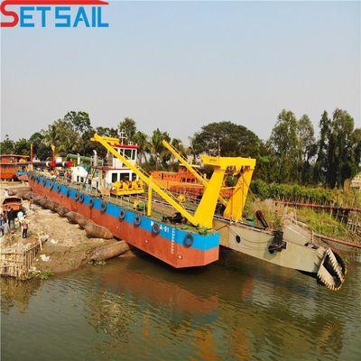 Dredger a aspirazione da 10 pollici per sabbia fluviale in confezione Dimensione 3100.00cm * 550.00cm * 148.00cm