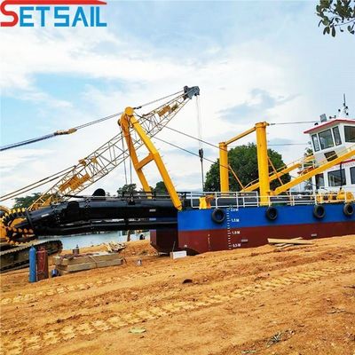 Dredger a aspirazione da 10 pollici per sabbia fluviale in confezione Dimensione 3100.00cm * 550.00cm * 148.00cm