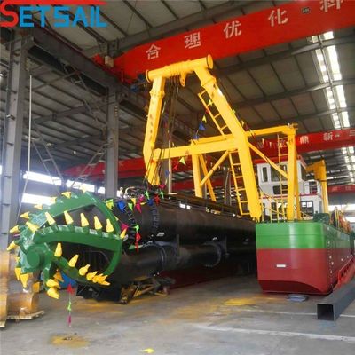 Dredger a aspirazione da 10 pollici per sabbia fluviale in confezione Dimensione 3100.00cm * 550.00cm * 148.00cm