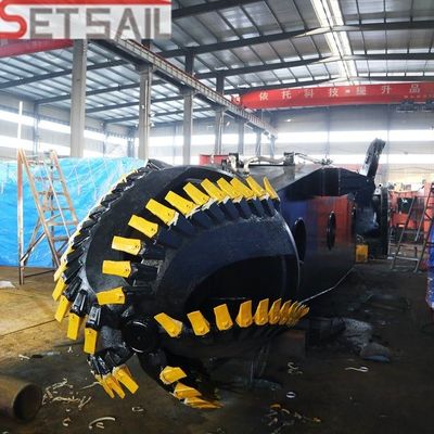 Tipologia idrociclone Dredger a pompa di aspirazione della sabbia Siemens su misura con piastra di acciaio Ccsb