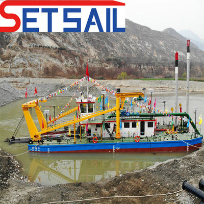 Tipo di energia diesel 10 pollici Flusso d'acqua 1500m3 Tagliatore Scavatrice per campioni di fiume