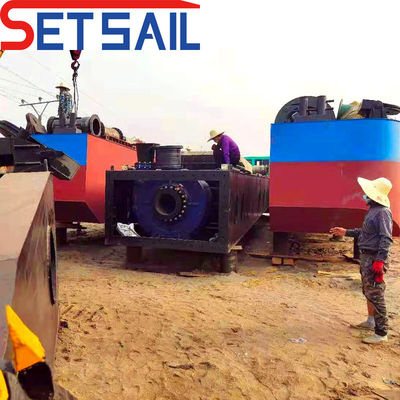 Tipo di energia diesel 10 pollici Flusso d'acqua 1500m3 Tagliatore Scavatrice per campioni di fiume