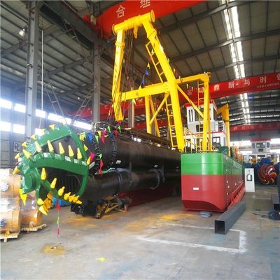 Motore diesel 8 / 12/14 / 16/18/20/26 Inch River Sand / Lake Mud / Cutter Suction Dredger per progetti di dragaggio
