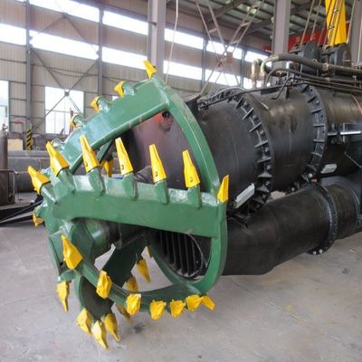 30kw-500kw Potenza della testa di taglio Taglio idraulico Suczione Scavatrice mineraria per sabbia e oro