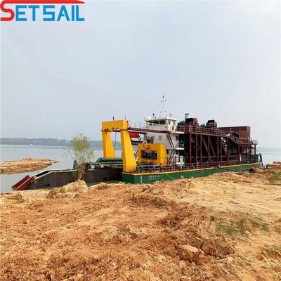 Dredger di aspirazione con motore diesel Cummins e certificazione CE