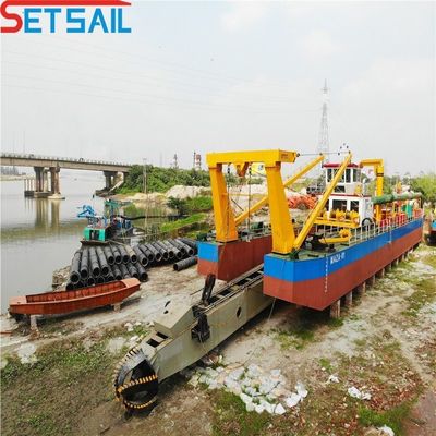Dredger di aspirazione con motore diesel Cummins e certificazione CE