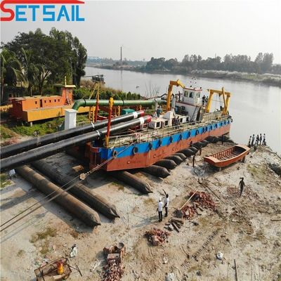 Dredger di aspirazione con motore diesel Cummins e certificazione CE