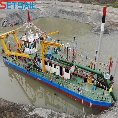 Dredger di aspirazione con motore diesel Cummins e certificazione CE