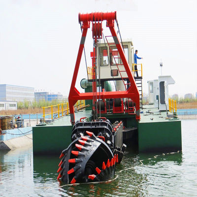 1500m3 flusso d'acqua 12 pollici taglio idraulico aspiratore dragaglio per attrezzature di dragaggio
