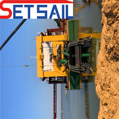 Dredger idraulico a aspirazione con motore diesel
