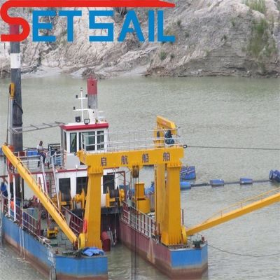 Cummins Engine Siemens PLC 3500m3 Cutter Suction Sand Dredger per il dragaggio su larga scala