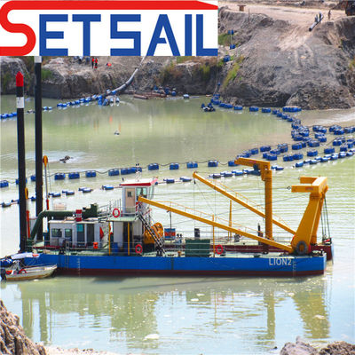 Dredger di sabbia ad aspirazione a motore diesel per esigenze personalizzate del cliente