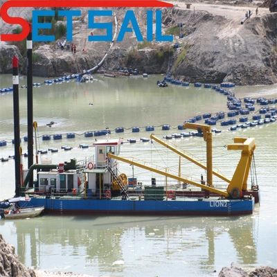 Scavatrice a aspirazione a taglio con testa idraulica di fiducia per i clienti di tutto il mondo
