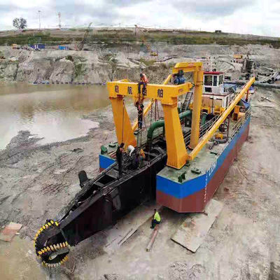 16 pollici motore diesel taglio idraulico aspiratore dragaglio con 350 mm di diametro tubo di scarico