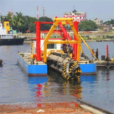 16 pollici motore diesel taglio idraulico aspiratore dragaglio con 350 mm di diametro tubo di scarico