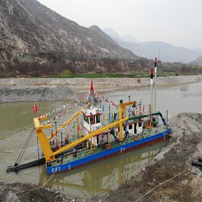 Pompa di scarico di Shijiazhuang utilizzata nel progetto di dragaggio della dragatrice di aspirazione a taglio di 39 metri