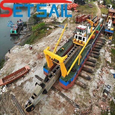360000.000kg Pacchetto Peso lordo Motore diesel Pompa di fango Tagliatore aspiratore dragatore per sabbia