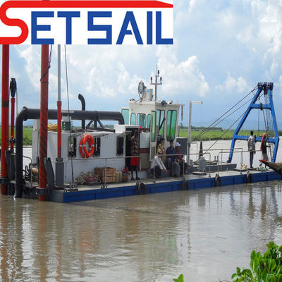 450-20000m3 Flusso d'acqua Rexroth Sistema idraulico Tagliatore Aspirazione Attrezzatura di dragaggio della sabbia