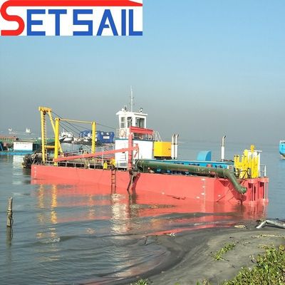 Prodotto da 16 pollici per il taglio e per l' aspirazione di dragaglie per il mare, con profondità massima di dragaglio di 13 metri, alimentato a diesel