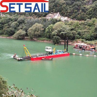 Prodotto da 16 pollici per il taglio e per l' aspirazione di dragaglie per il mare, con profondità massima di dragaglio di 13 metri, alimentato a diesel