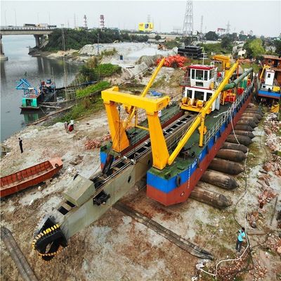 Dispositivi di dragaggio a aspirazione per il fiume a taglio elettrico spessore della piastra di ponte 6-20 mm