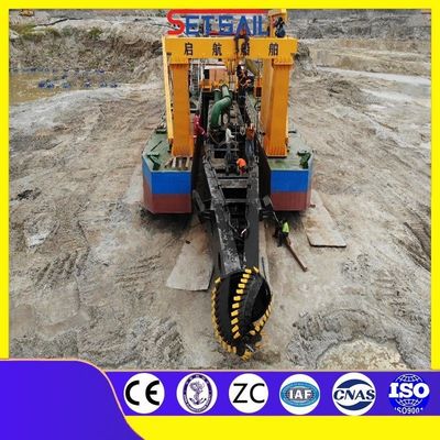 Siemens PLC Cutter Head Cutter Suction Dredger con misuratore di flusso Tipo di potenza diesel