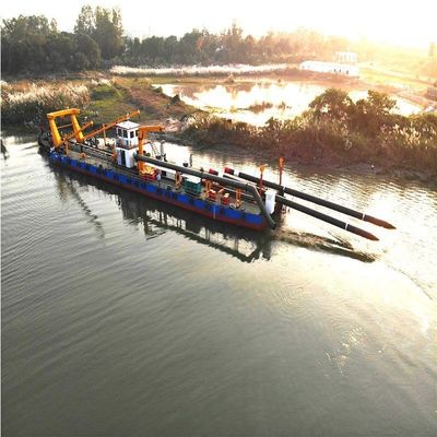 Dredger di sabbia per il fiume Shijiazhuang con Cummins 100kw-2000kw di potenza del motore ausiliario