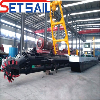 14 Inch Cutter Suction Lake Sand Dredger con motore Mornitoring e Cumins 447kw
