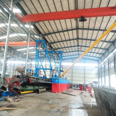 300 M3 di capacità solida Motore diesel Potenza di 12 pollici Cutter Suction Dredger per rimborsi