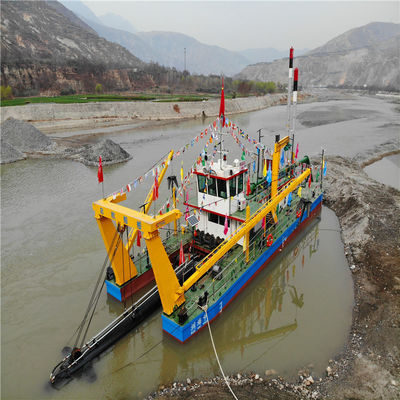 Dredger di aspirazione a taglio a 12 pollici personalizzabile per il progetto di dragaggio 30 giorni Politica di rimborso