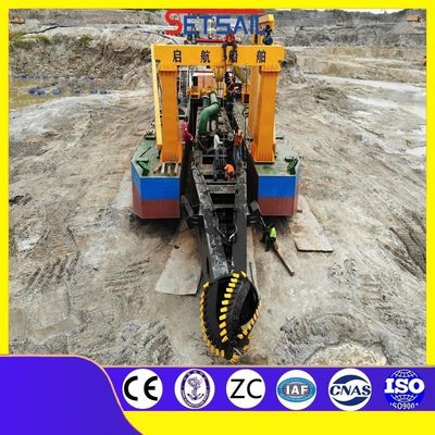 Cummins QHCSDM-20 Cutter Suction Dredger con potenza elettrica e capacità 60-4000m3